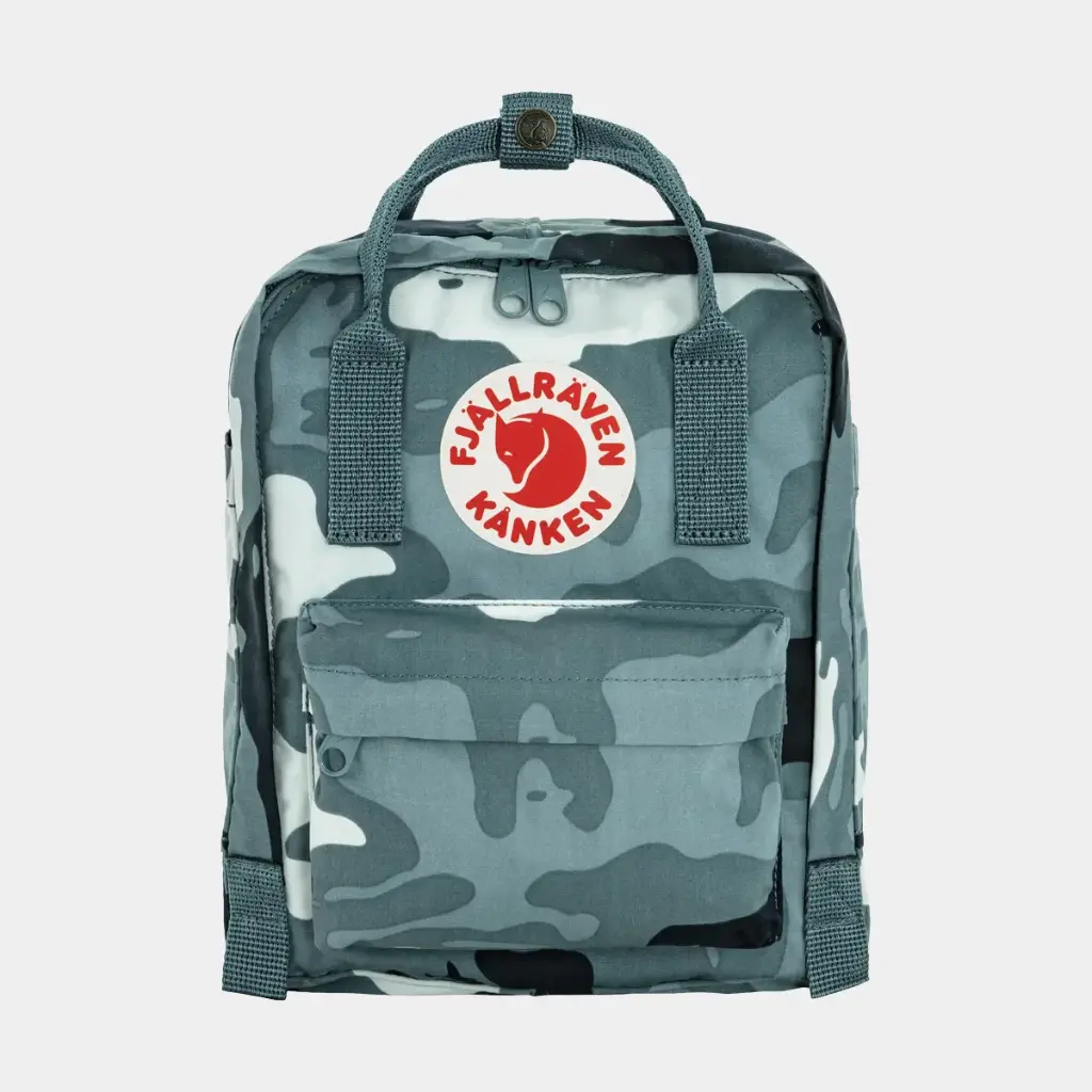 Kånken Graphics Mini Nimbus Blue / Hidden Animals