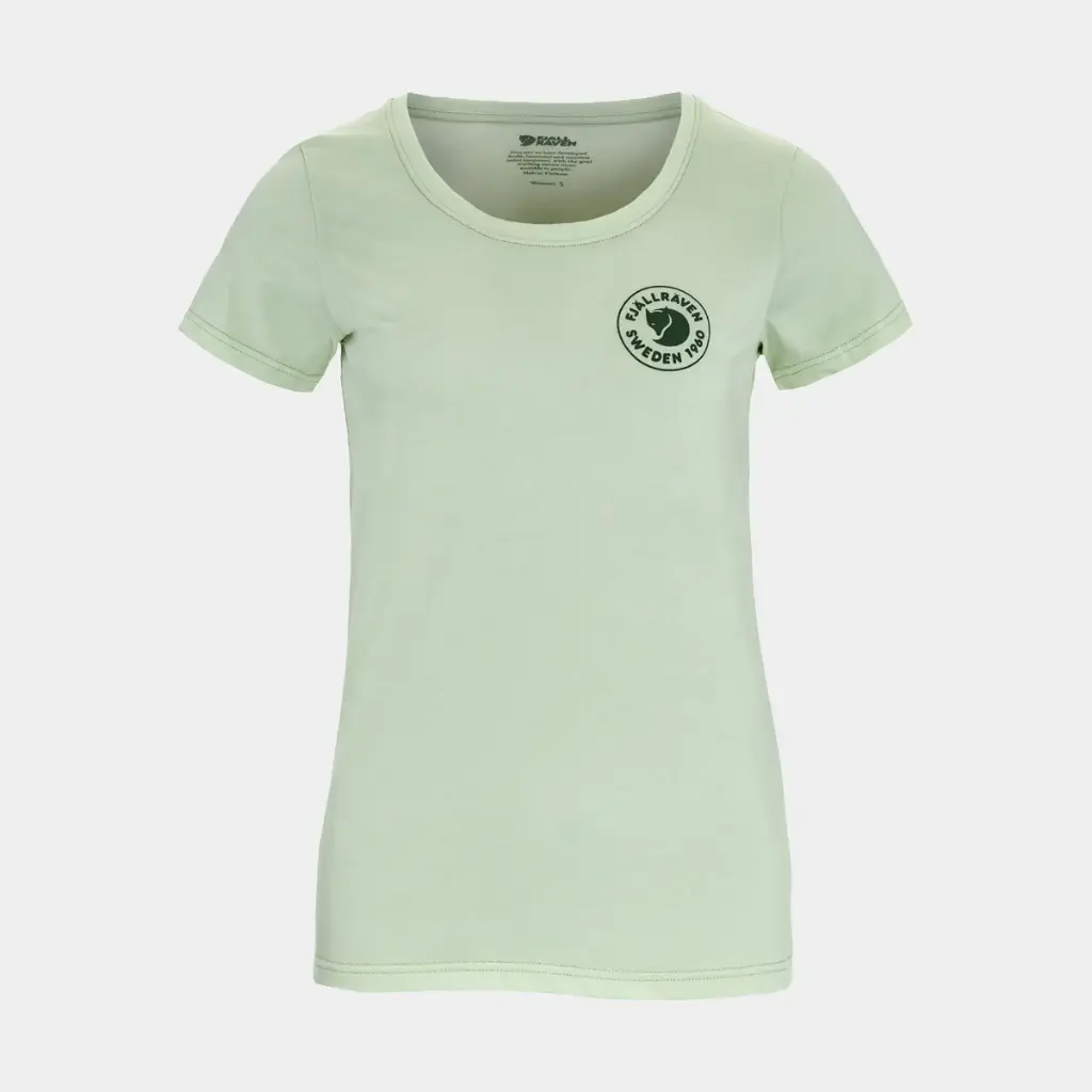 1960 Logo T-shirt Women Soft Jade