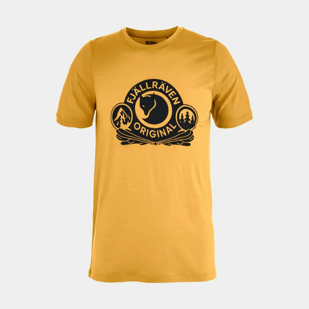 Abisko Wool Classic Short Sleeves Ochre