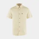 Övik Travel Shirt Short Sleeves Chalk White