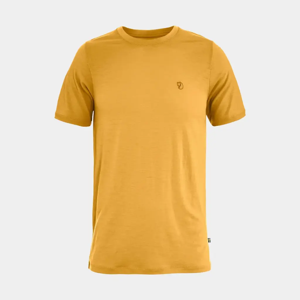 Abisko Wool Short Sleeves Ochre