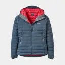 Microlight Windstopper Hoody Women Steel