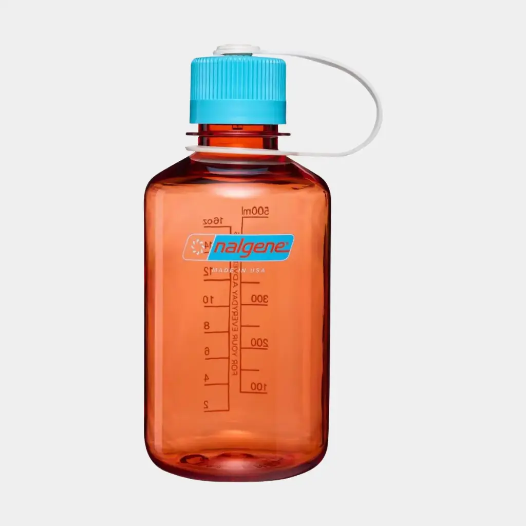 Drinking Bottle Narrow Mouth Sustain 500ml Flame w/ Blue Atoll