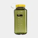Drinking Bottle Wide Mouth Sustain 1000ml Oil Green w/ Freesia