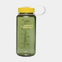 Drinking Bottle Wide Mouth Sustain 500ml Oil Green w/ Freesia