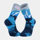Socquettes Trek Summit Lyocell High Alpes Bleu