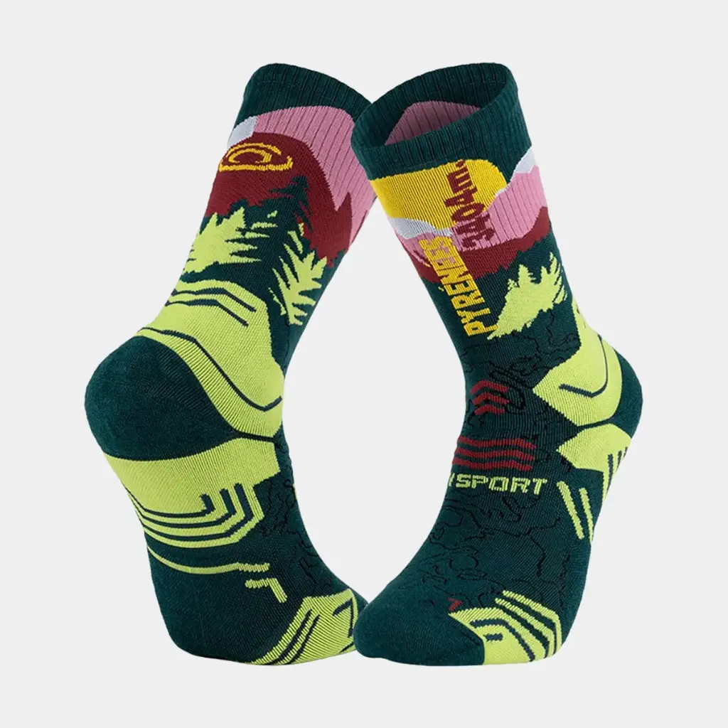 Socquettes Trek Summit Lyocell High Pyrenees Vert