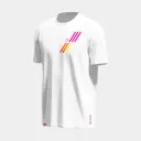 Light T-shirt Blanc / Rose