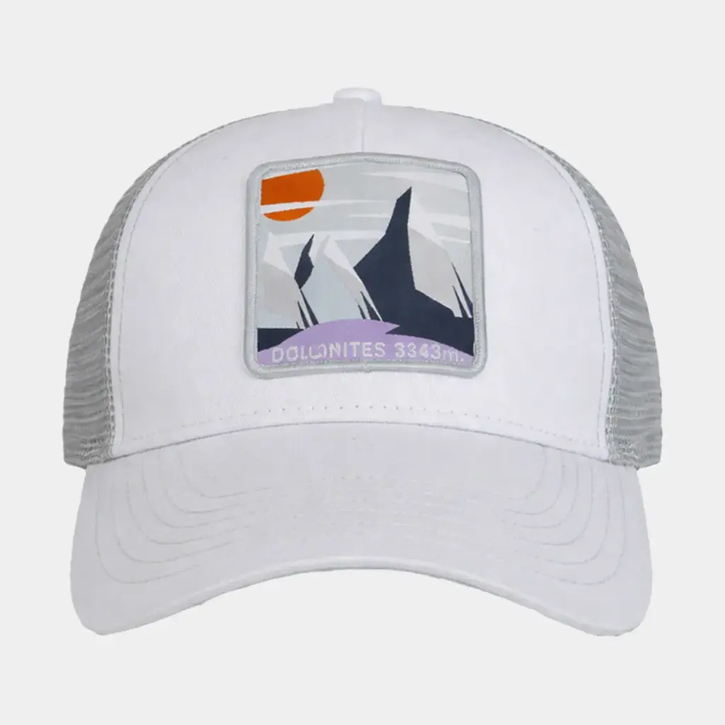 Casquette Trucker Summit Dolomites Gris