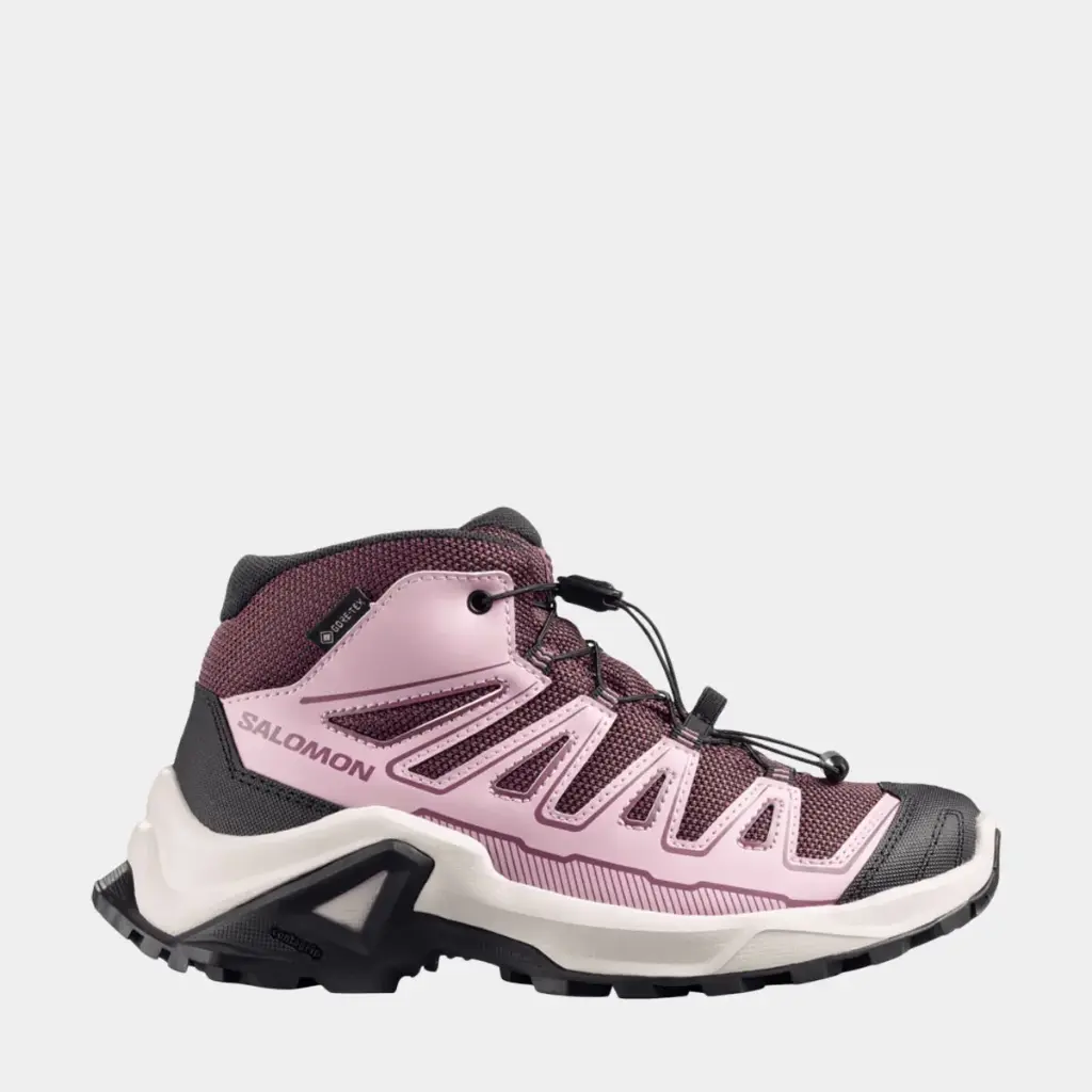 X Ultra Mid GTX Kids Huckleberry / Dawn Pink