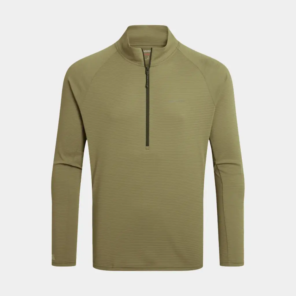 NosiLife SolarShield+ Half Zip Top Cardamon