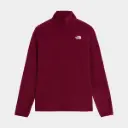 Glacier Fleece 1/4 Zip Jacket Women Burgundy Crush