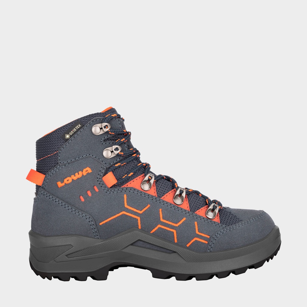 Kody Evo GTX Mid Kids (2024) Steelblue / Orange