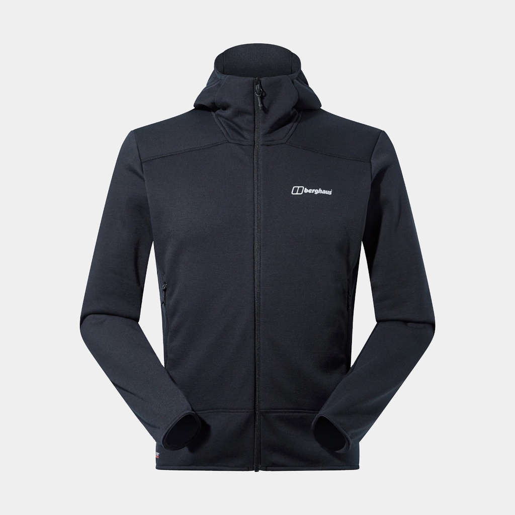 Heuberg Hoody Polartec Fleece Jacket Black