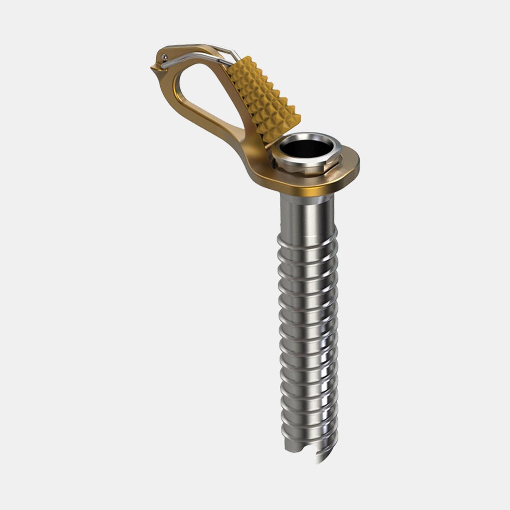 Aero Ice Screw 13 cm Yellow