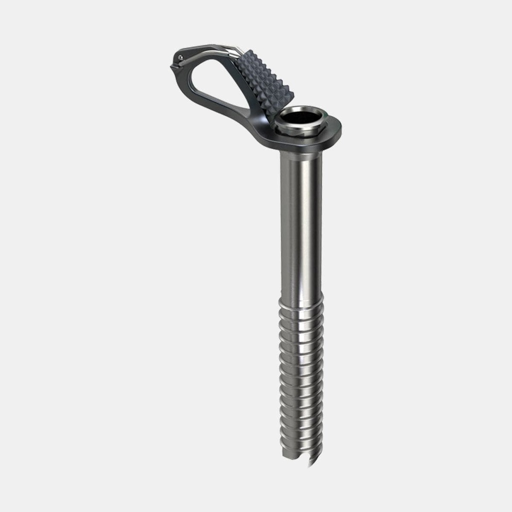 Aero Ice Screw 19 cm Grey