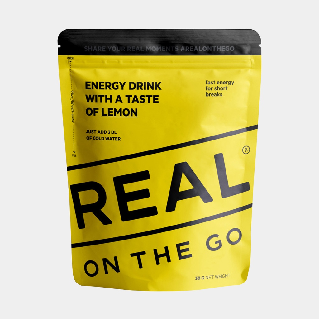 Energy Drink with a Taste of Lemon