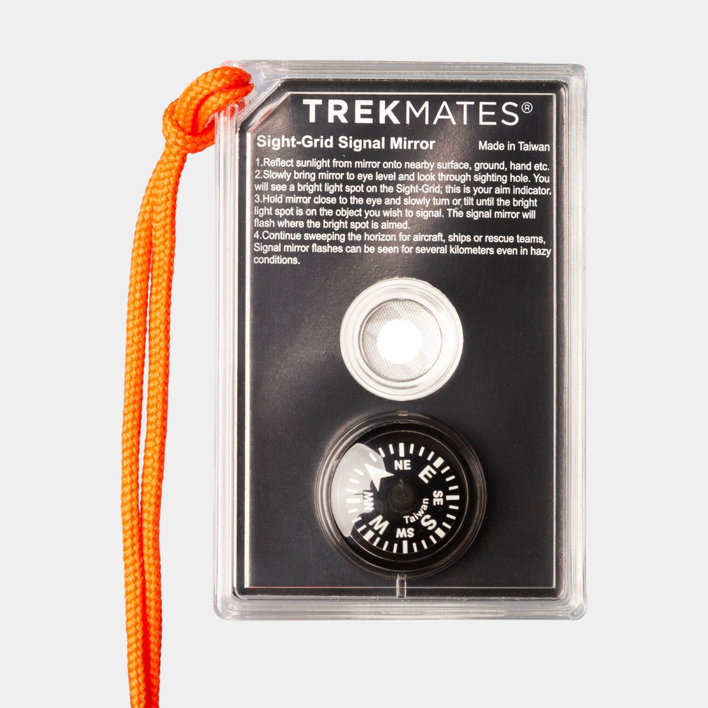 Signal Mirror with Compass and Float