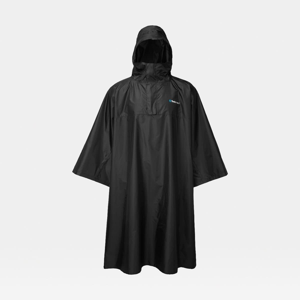Deluxe Poncho Black