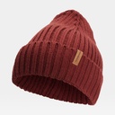 Beanie Rib Rust Red