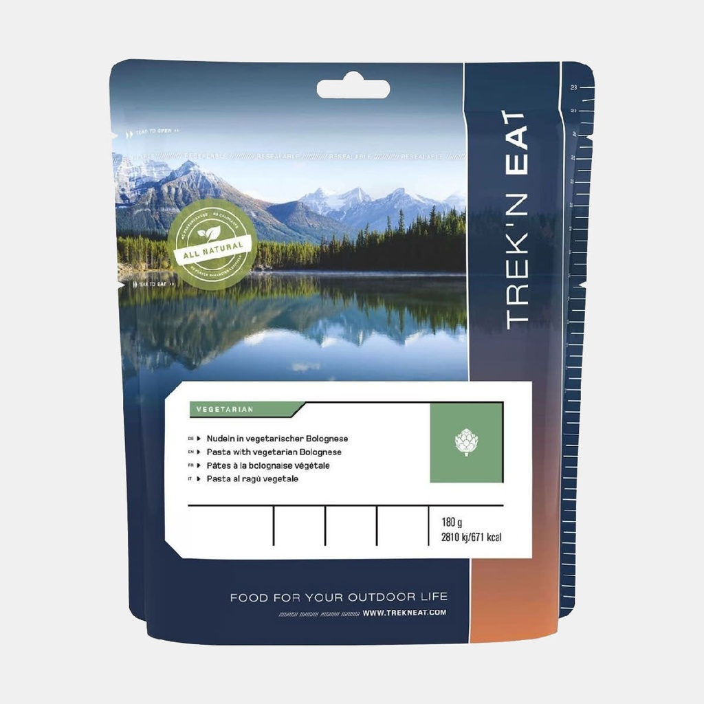 Pasta with vegetarian Bolognese