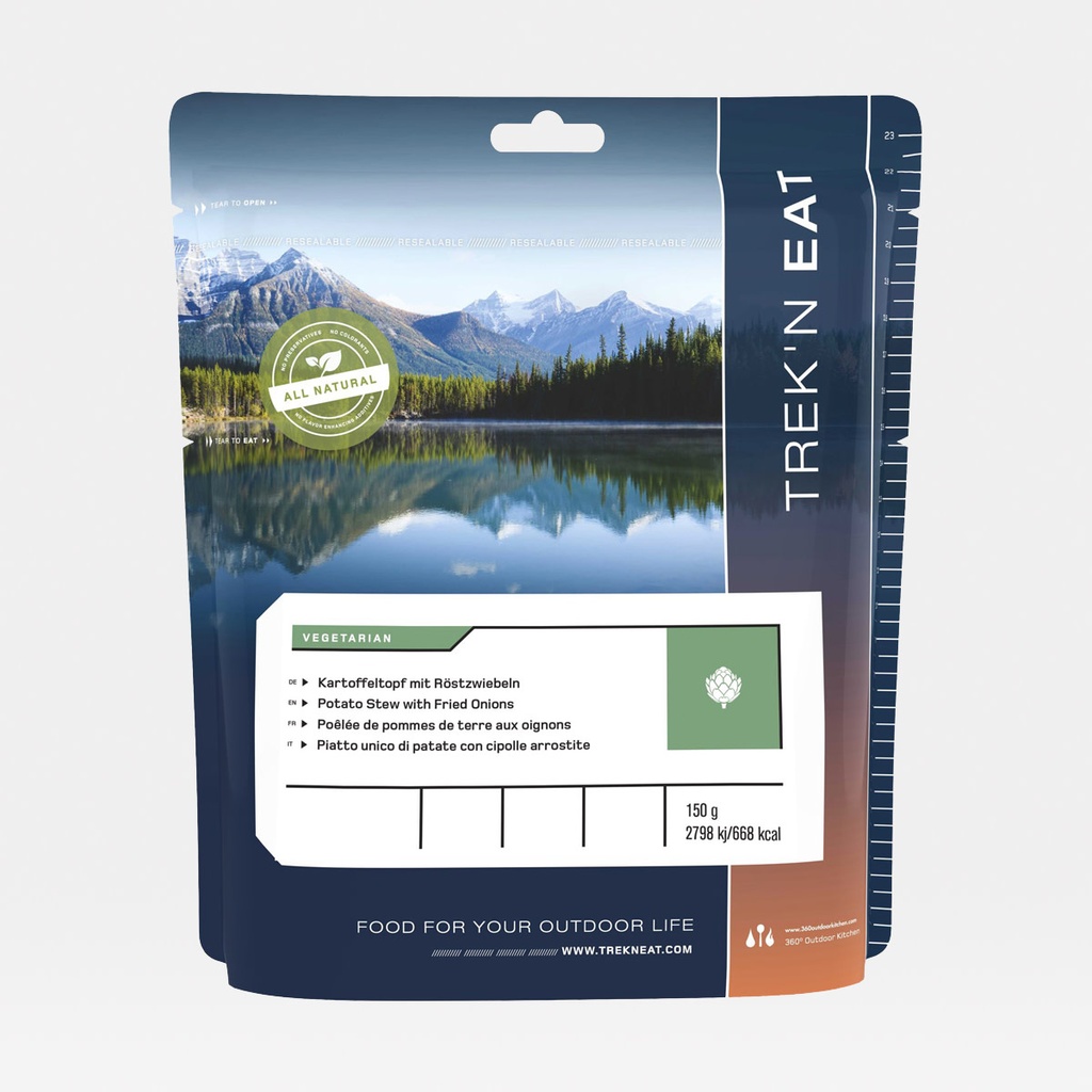 Potato Stew with Fried Onions