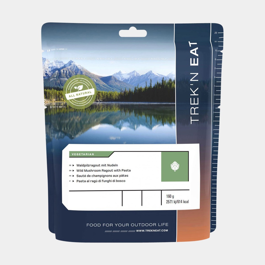 Wild Mushroom & Soya Ragout with Pasta