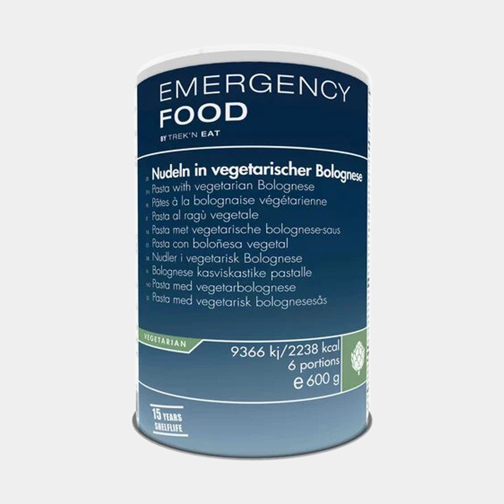 Emergency Pasta with vegetarian Bolognese