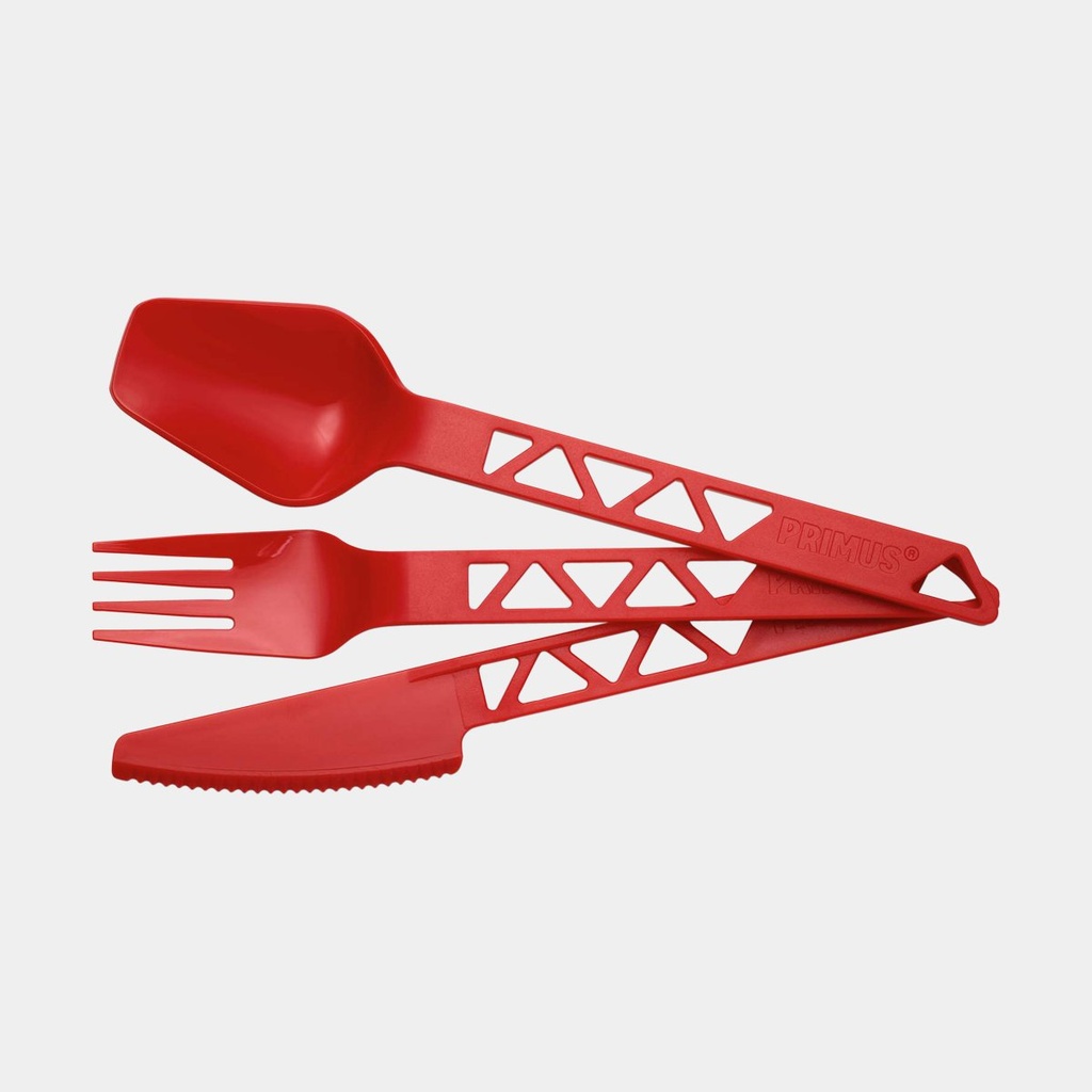 Lightweight TrailCutlery Red