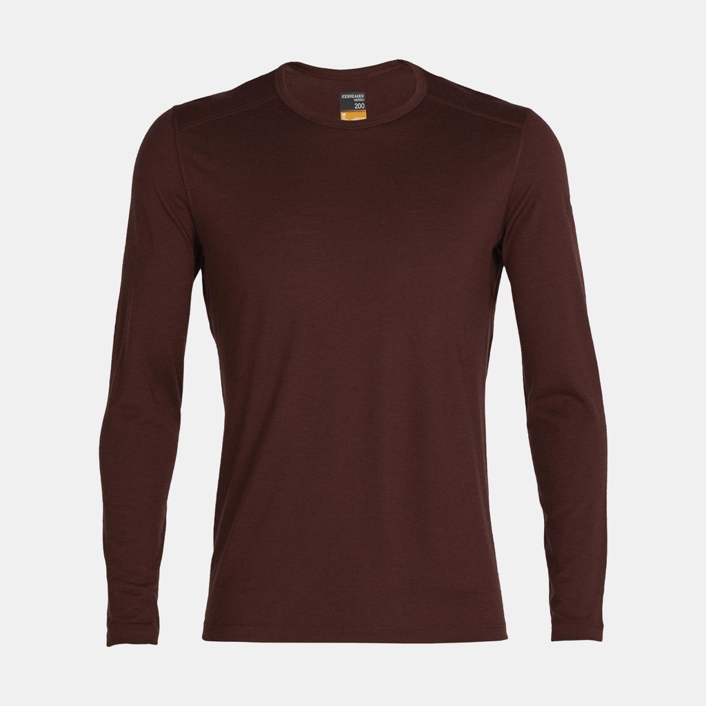 Oasis Long Sleeves Crewe 200 Espresso