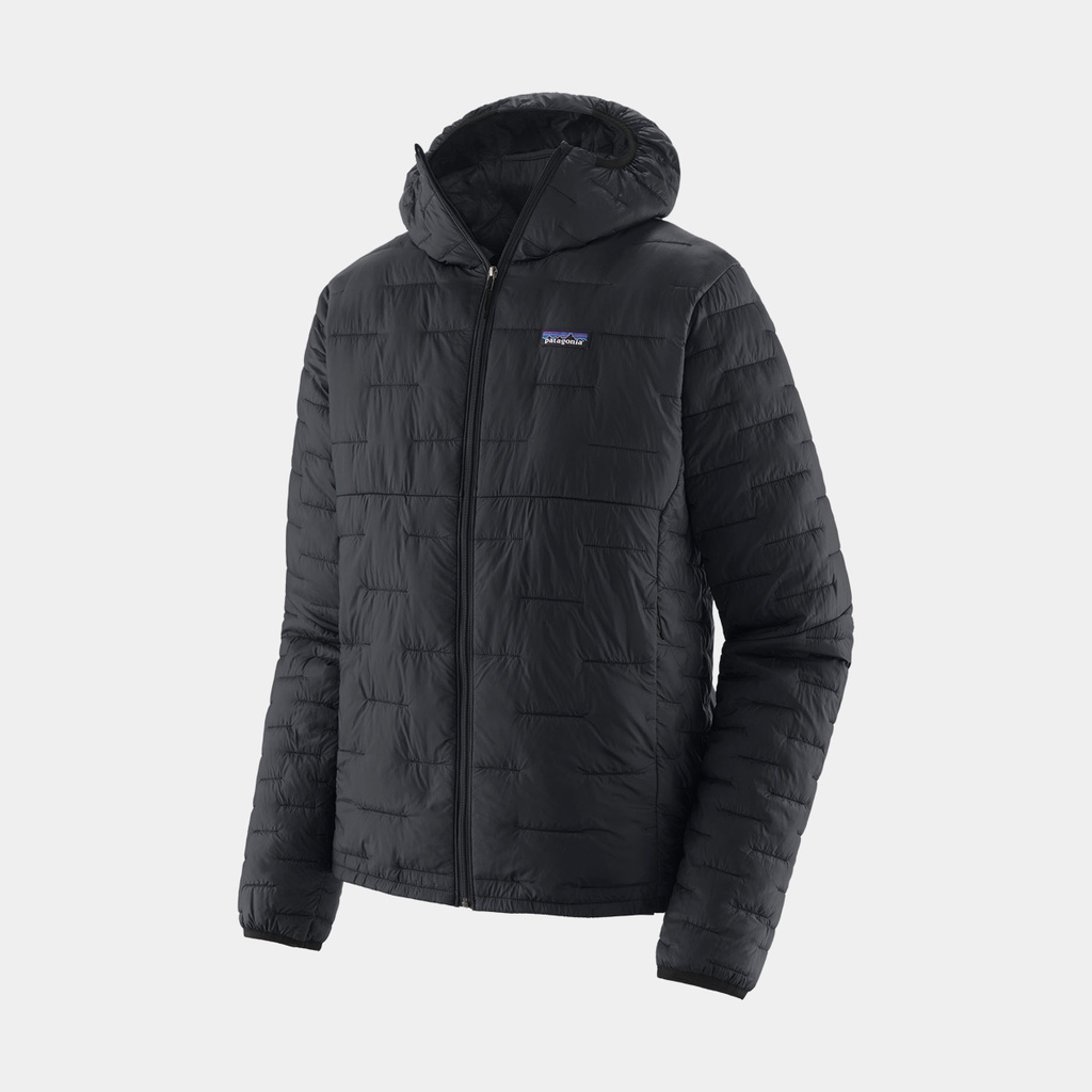 Micro Puff Hoody Black