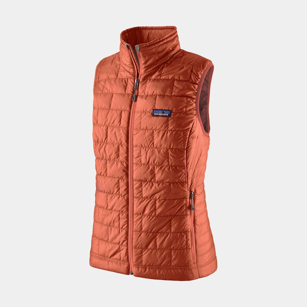 Nano Puff Vest Women Quartz Coral