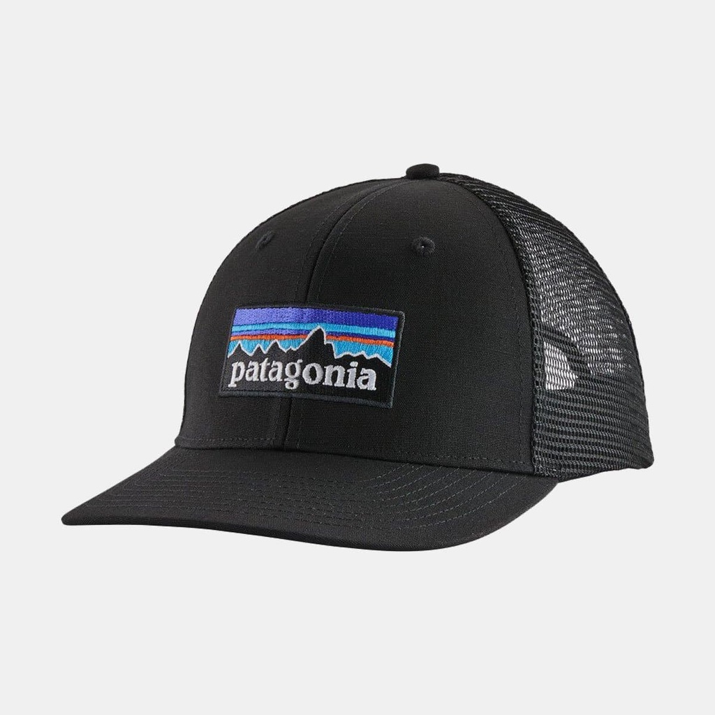 P-6 Logo Trucker Hat Black