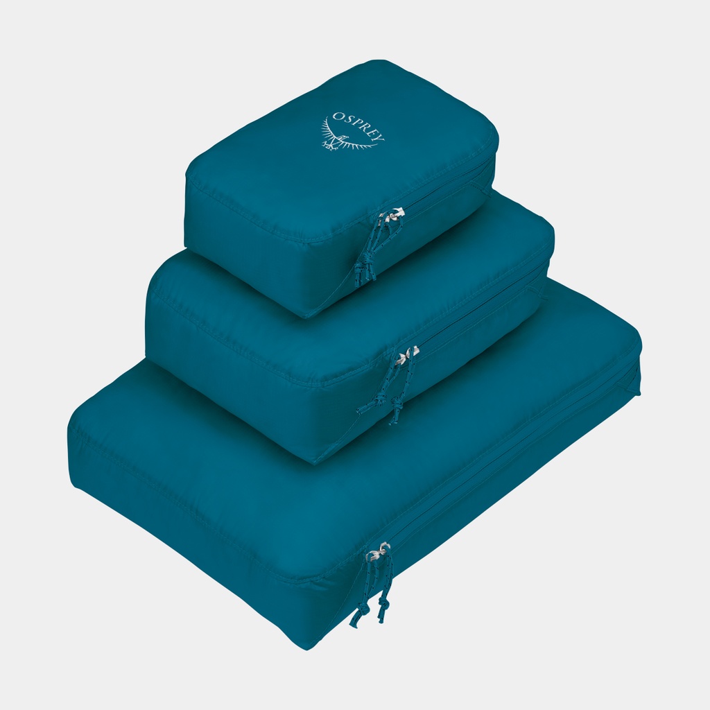 Ultralight Packing Cube Set Waterfront Blue