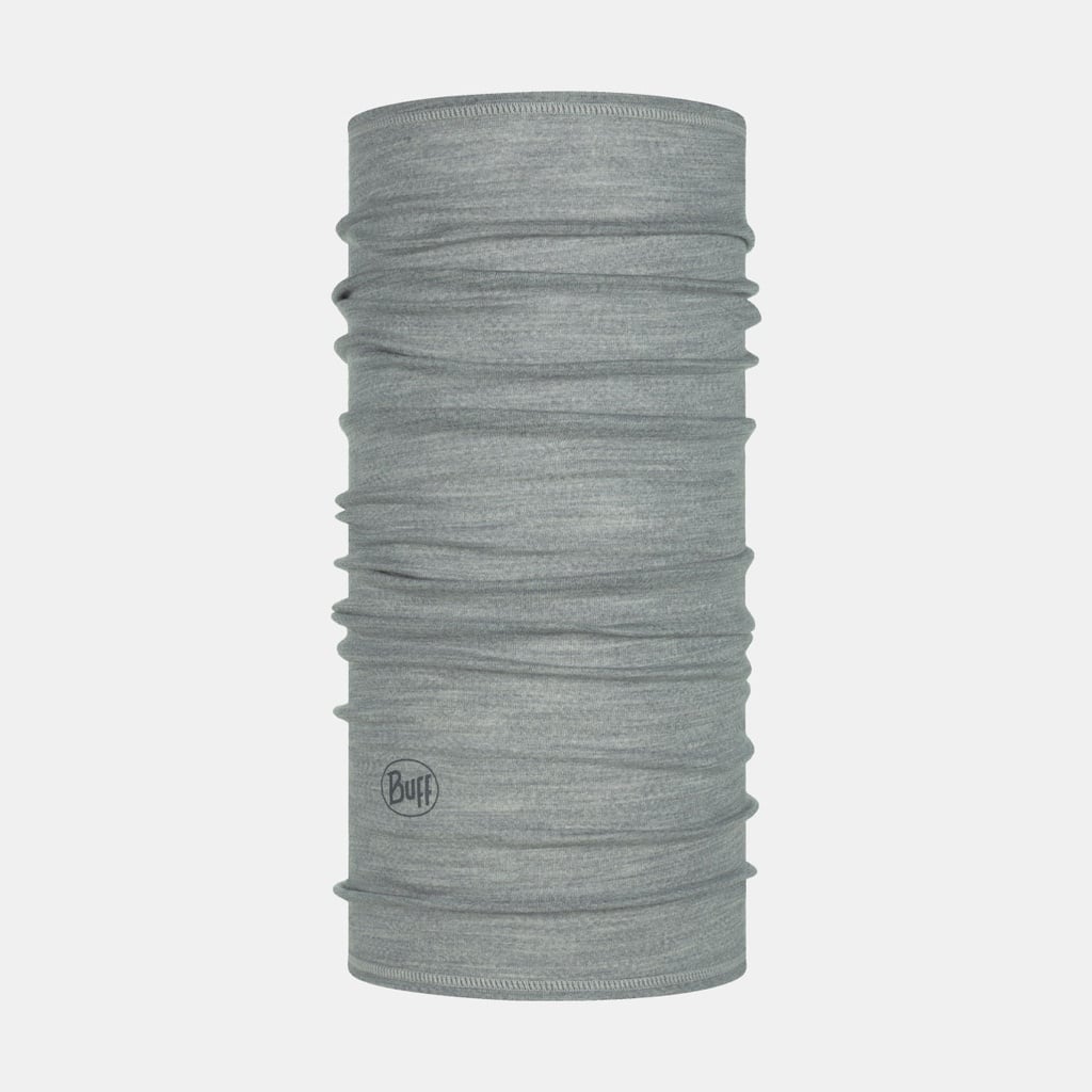 Lightweight Merino Wool Tubular Solid Light Grey