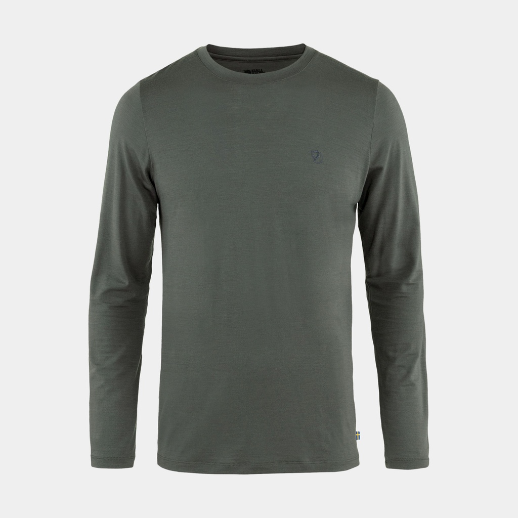 Abisko Wool Long Sleeves Basalt