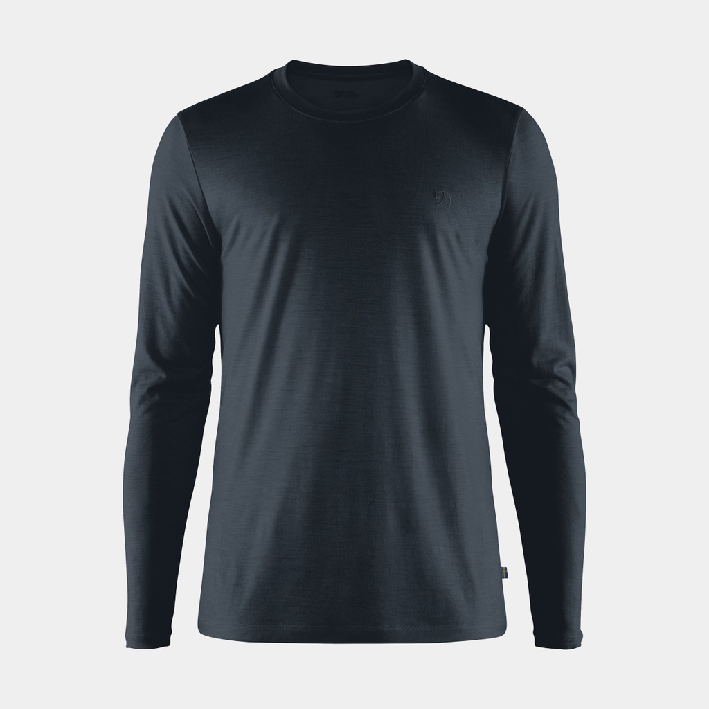 Abisko Wool Long Sleeves Dark Navy