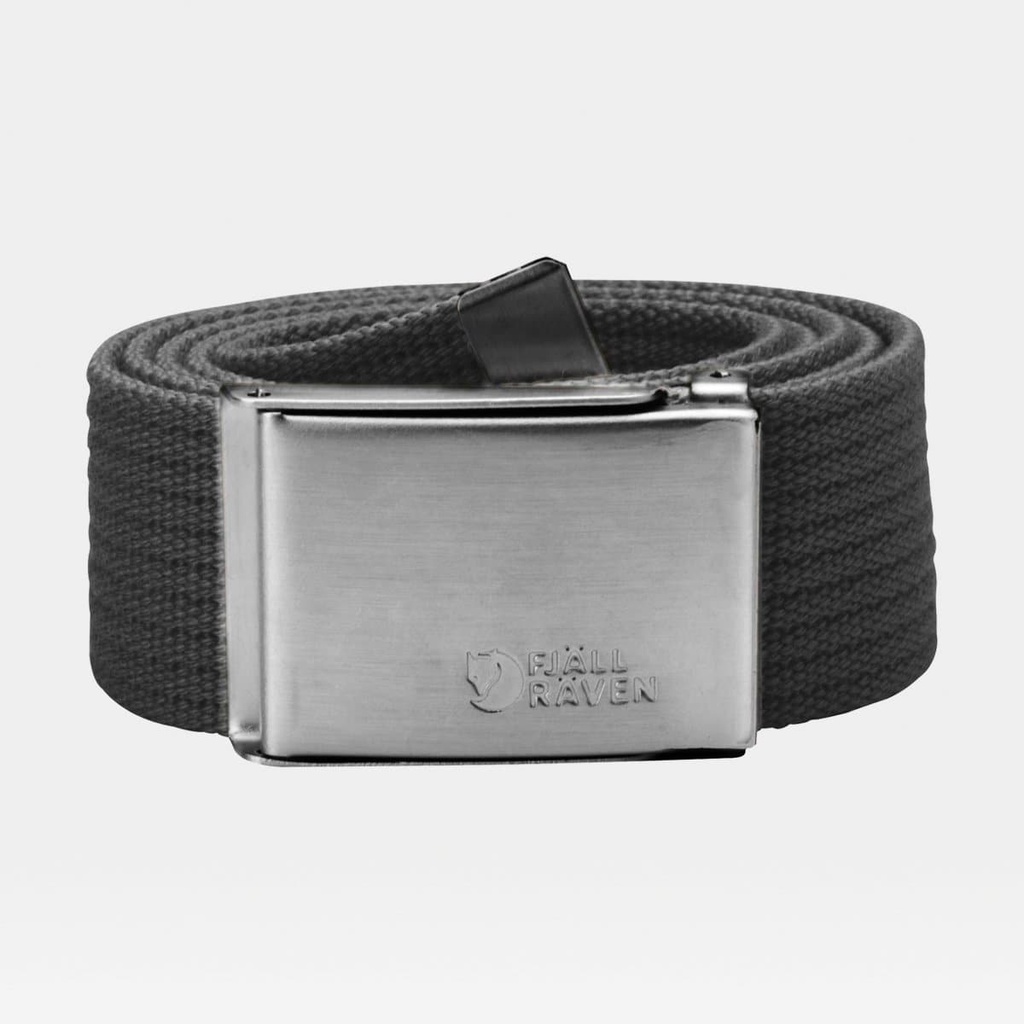 Canvas Belt Dark Grey