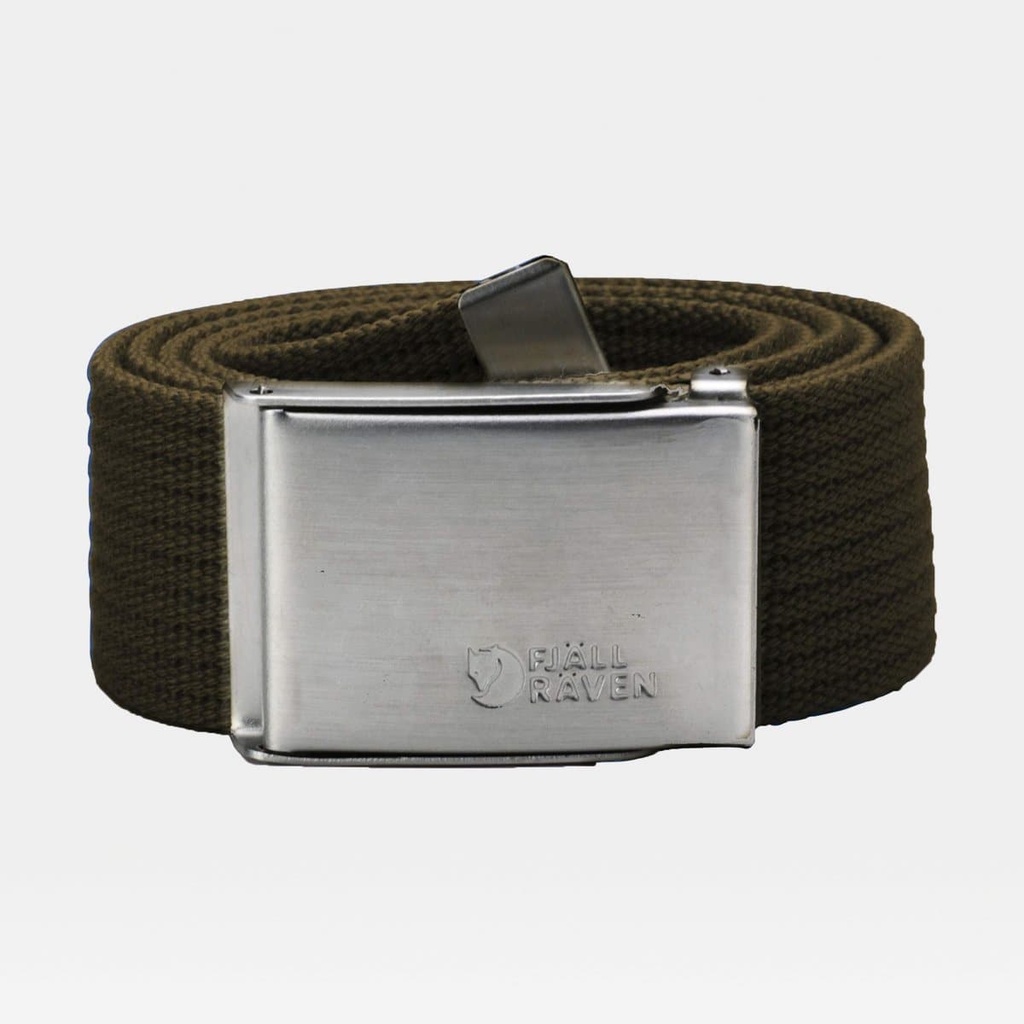 Canvas Belt Dark Olive