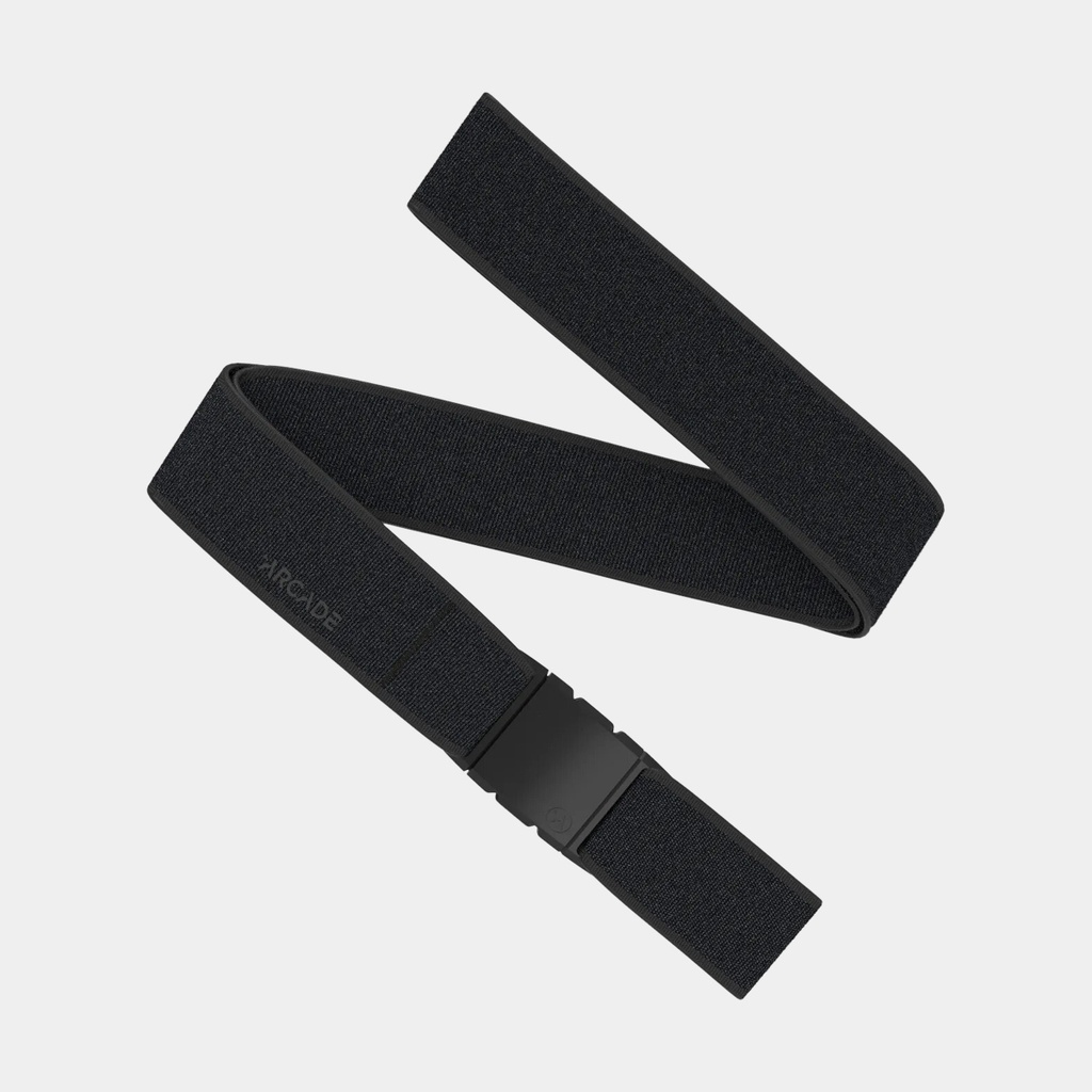 Atlas Slim Belt Black