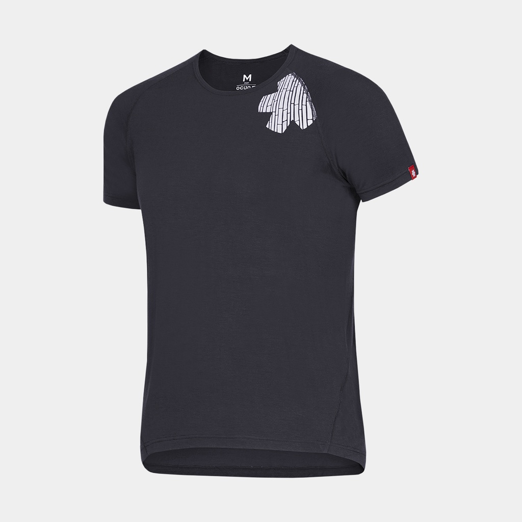 Bamboo T Blossom Dark Grey India Ink