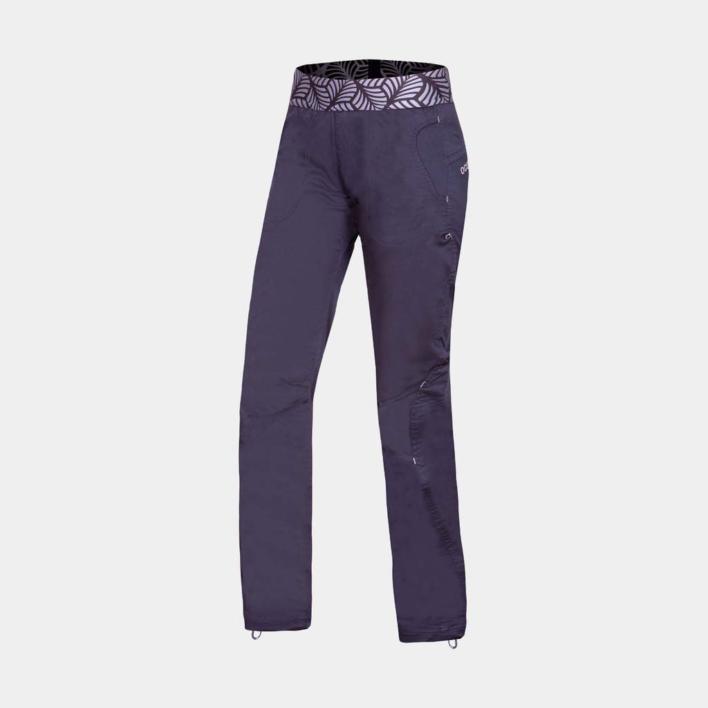 Pantera Organic Pants Women Anthracite Dark Navy