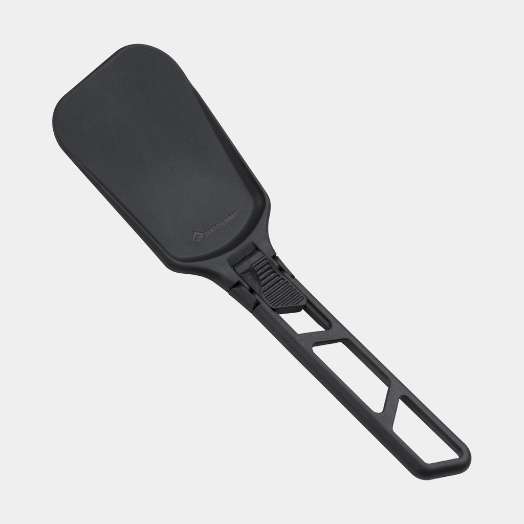 Camp Kitchen Folding Spatula Small Black