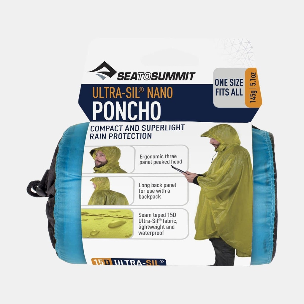 Ultra-Sil Nano Poncho 15D Blue