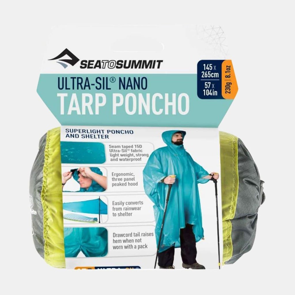 Ultra-Sil Nano Tarp Poncho 15D Lime