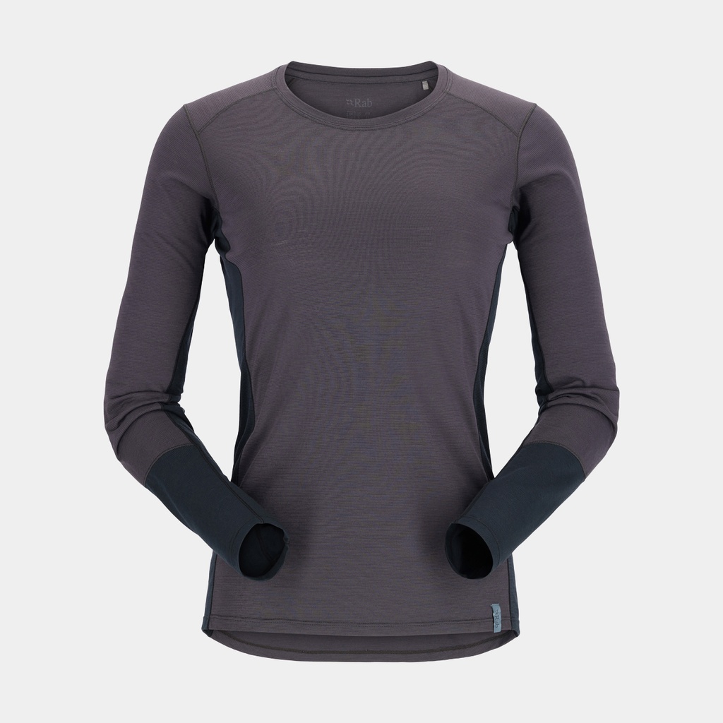 Syncrino Base Long Sleeves Tee Women Graphene