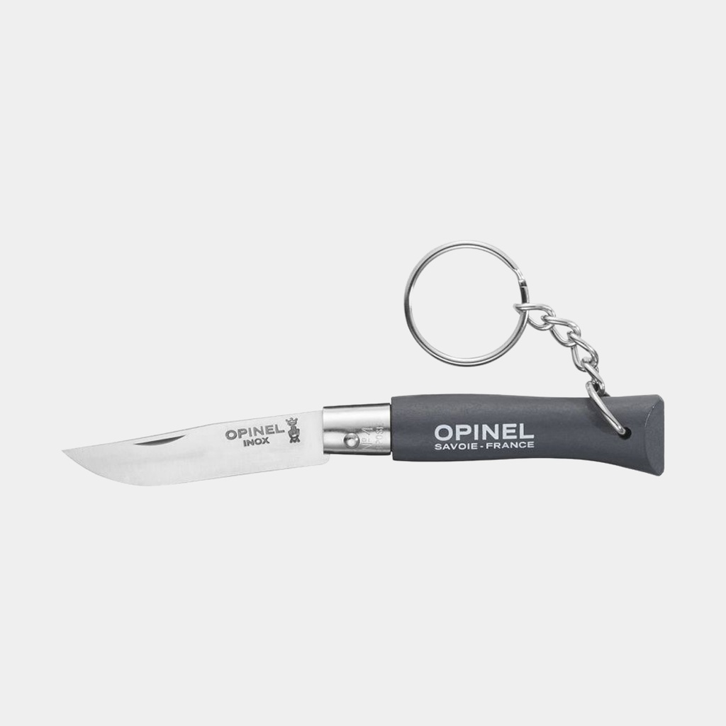 Opinel Porte-Clés Inox 4 Gris