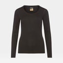 Oasis Long Sleeves Scoop 200 Women Black
