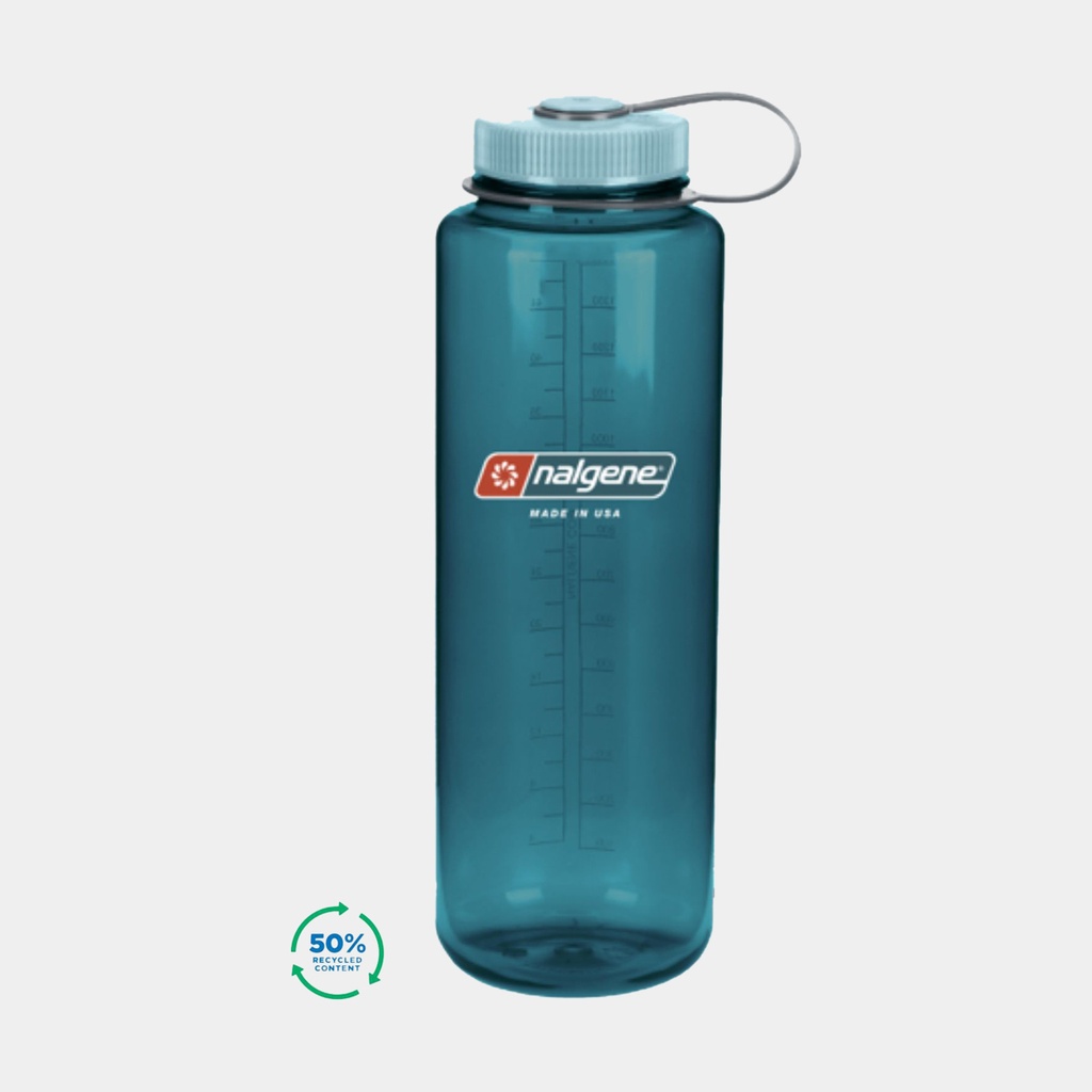Drinking Bottle Wide Mouth Silo Sustain 1500ml Trout Green