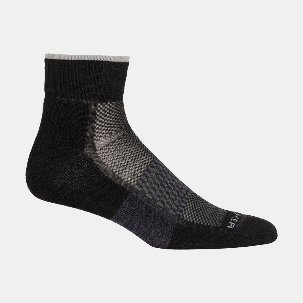 Multisport Light Mini Socks Black-Snow / Metro Heather